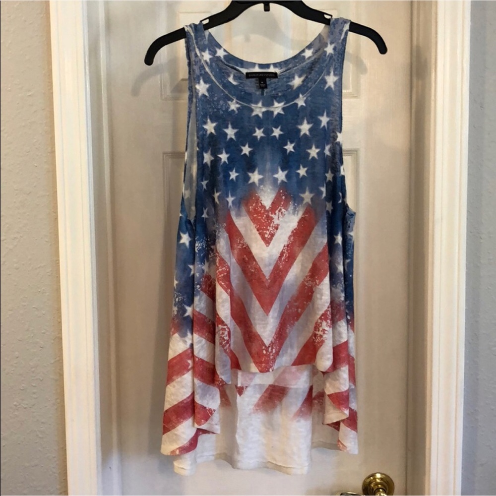 Flag tank top